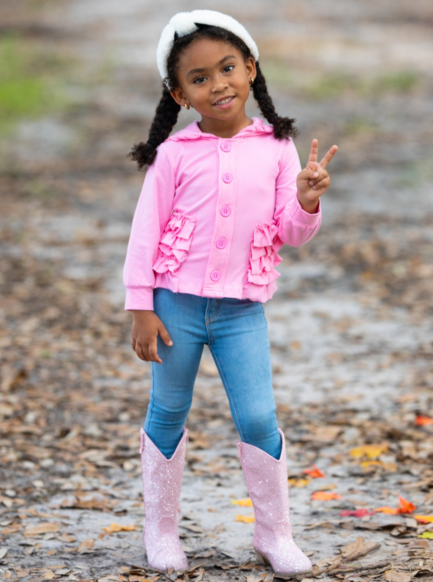 Pink Passion Hoodie Cardigan