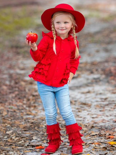 Ruby Passion Hoodie Cardigan