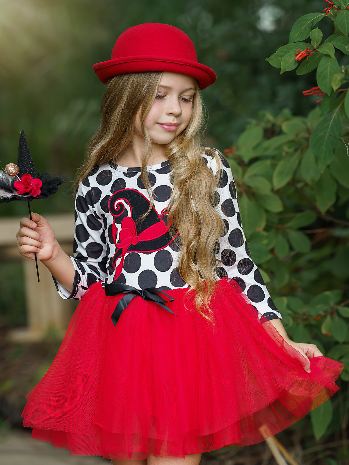 Be Witched Polka Dot Tutu Dress