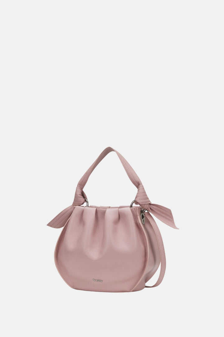 Oryany - Selena Bucket Bag - Medium Crossbody - Vintage Pink Leather