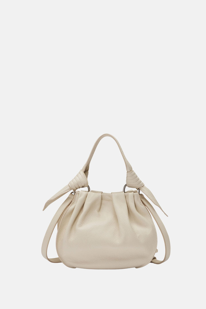 Oryany - Selena Bucket Bag - Medium Crossbody - Cream Leather