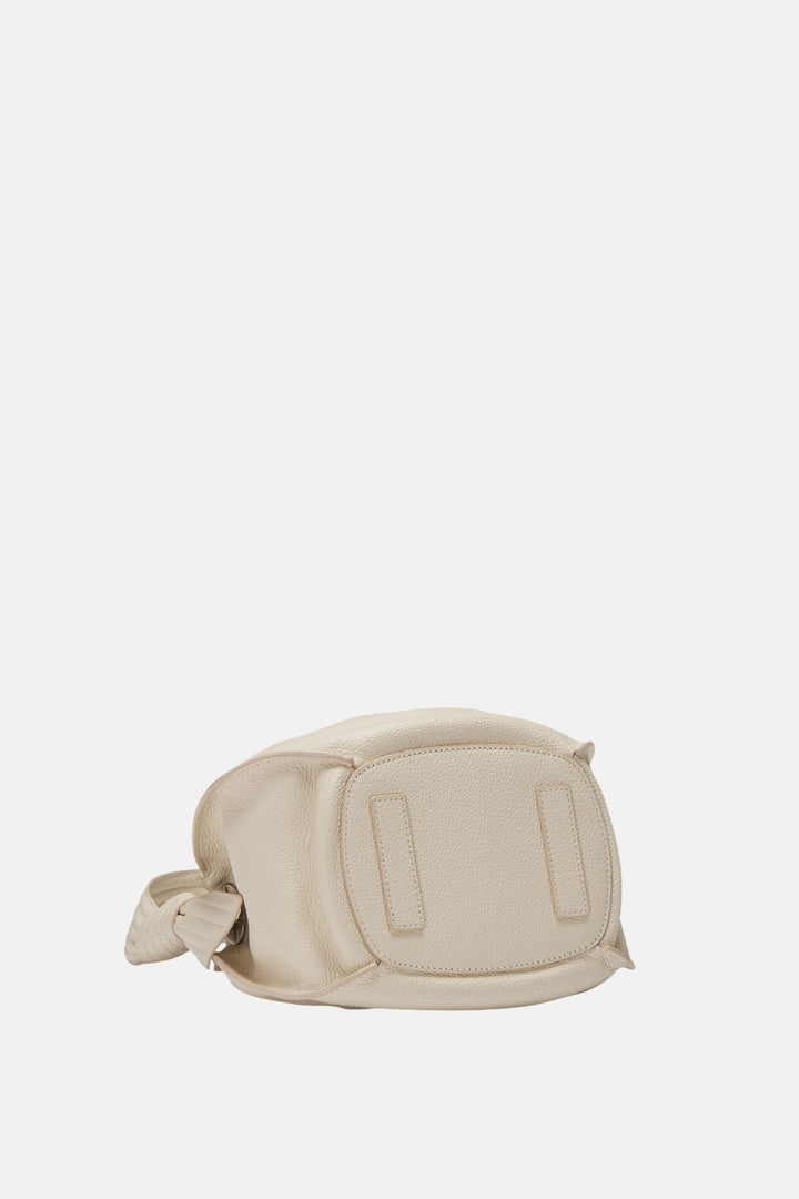 Oryany - Selena Bucket Bag - Medium Crossbody - Cream Leather