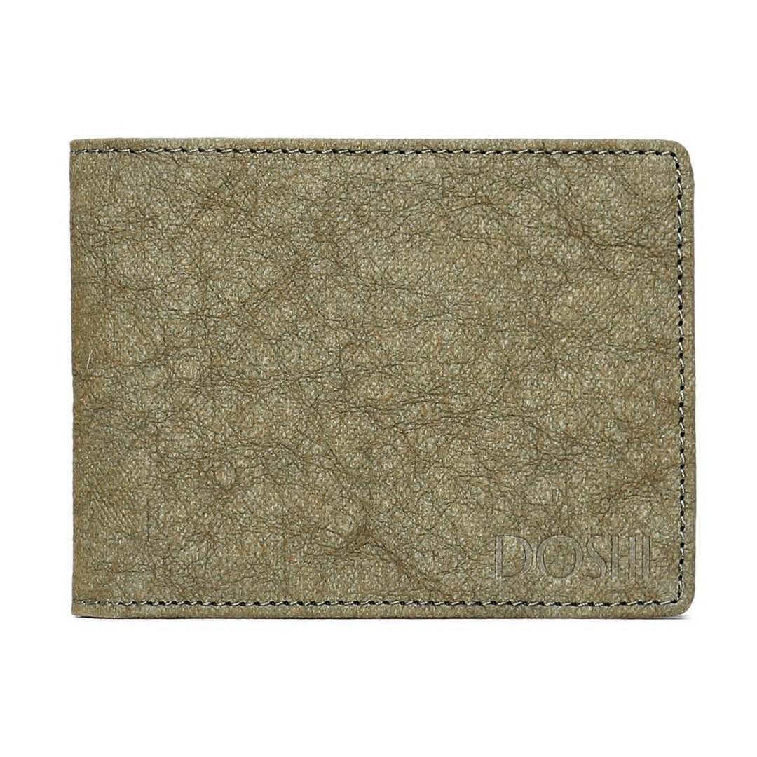 *Founder's Pick* Italian Kraft Paper Slim Sustainable Vegan Wallet w/ ID sleeve