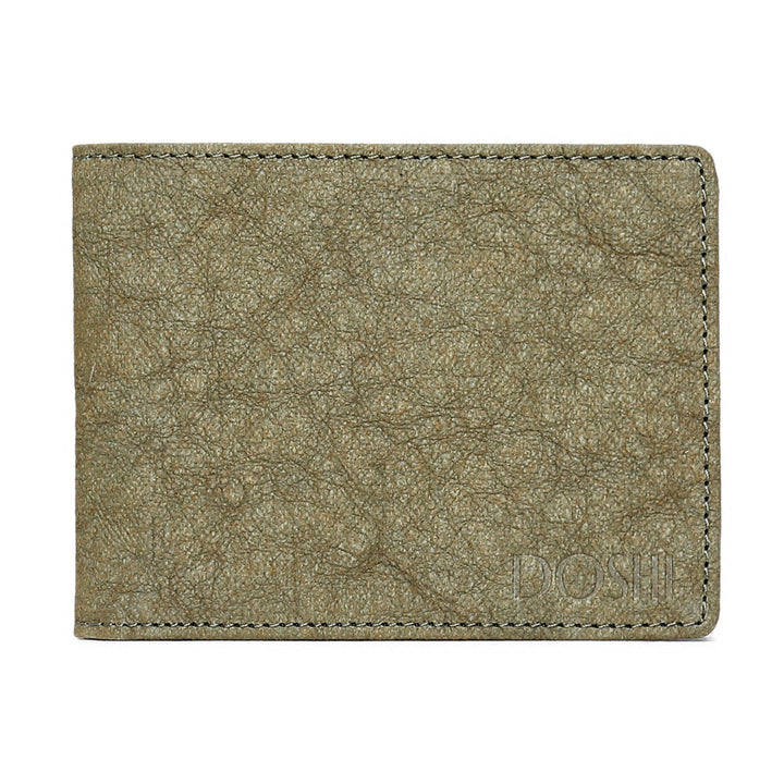 *Founder's Pick* Italian Kraft Paper Slim Sustainable Vegan Wallet w/ ID sleeve