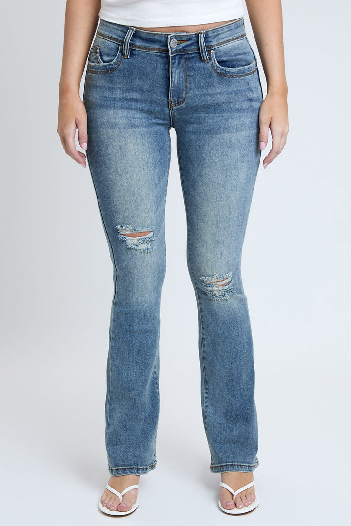 Women's WannaBettaButt Mid Rise Bootcut Jeans