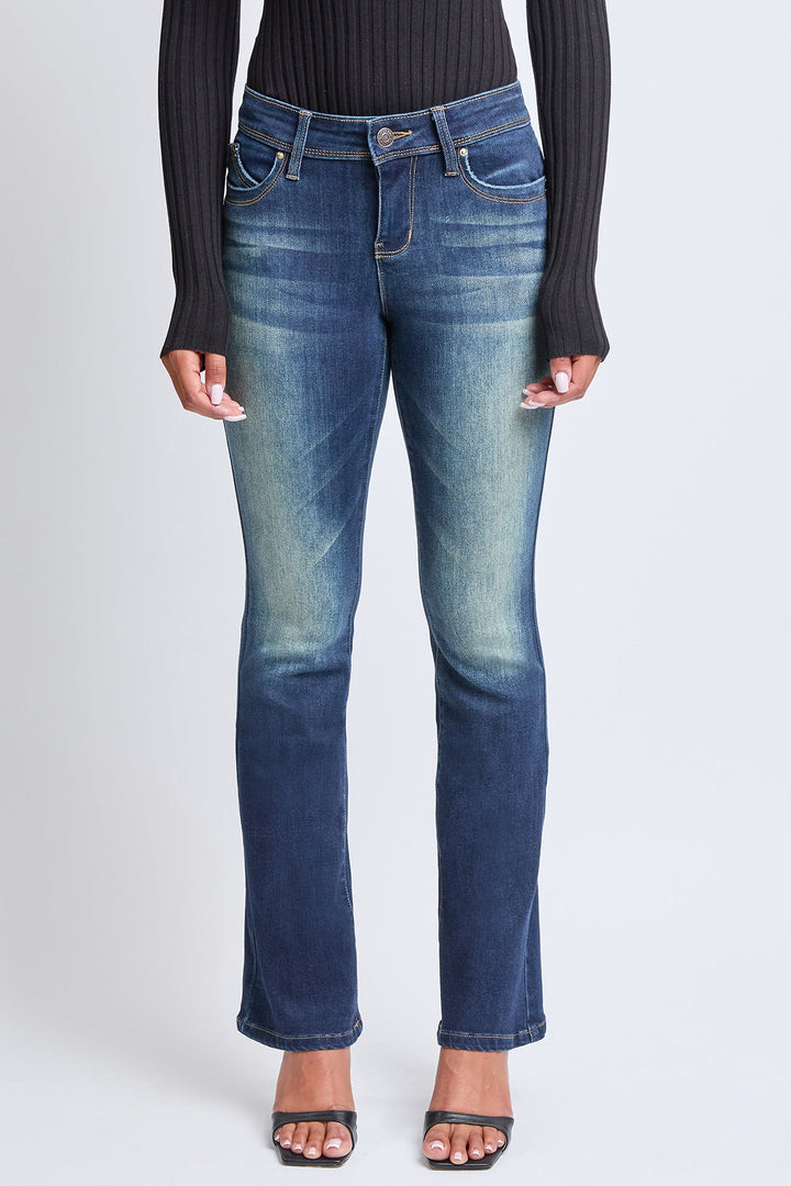 Women's WannaBettaButt Mid Rise Bootcut Jeans