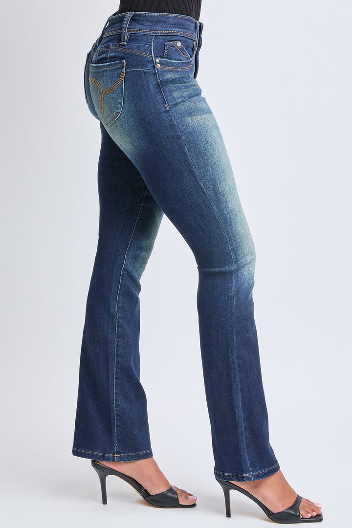 Women's WannaBettaButt Mid Rise Bootcut Jeans
