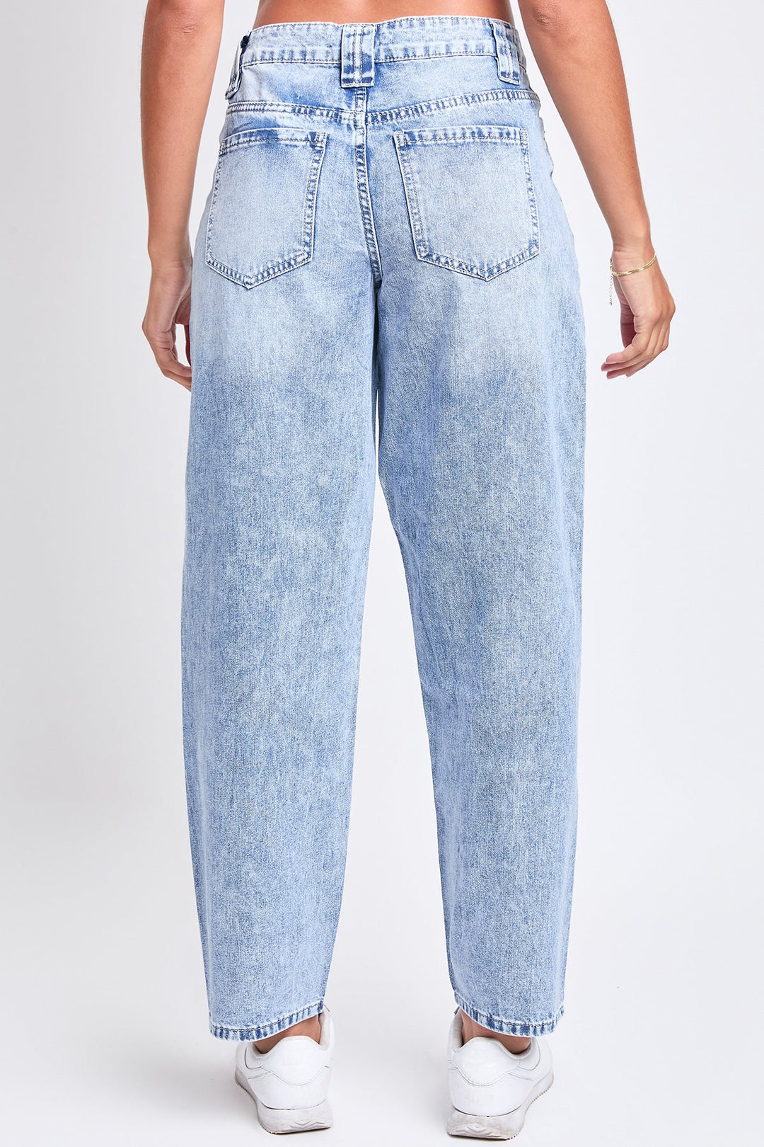 Women's Rigid Detailed Barrel Jeans