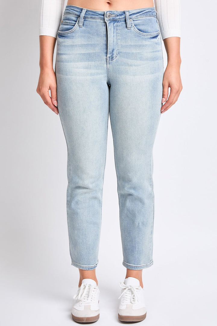 Women's Luxe High Rise Vintage Stretch Straight  Jeans