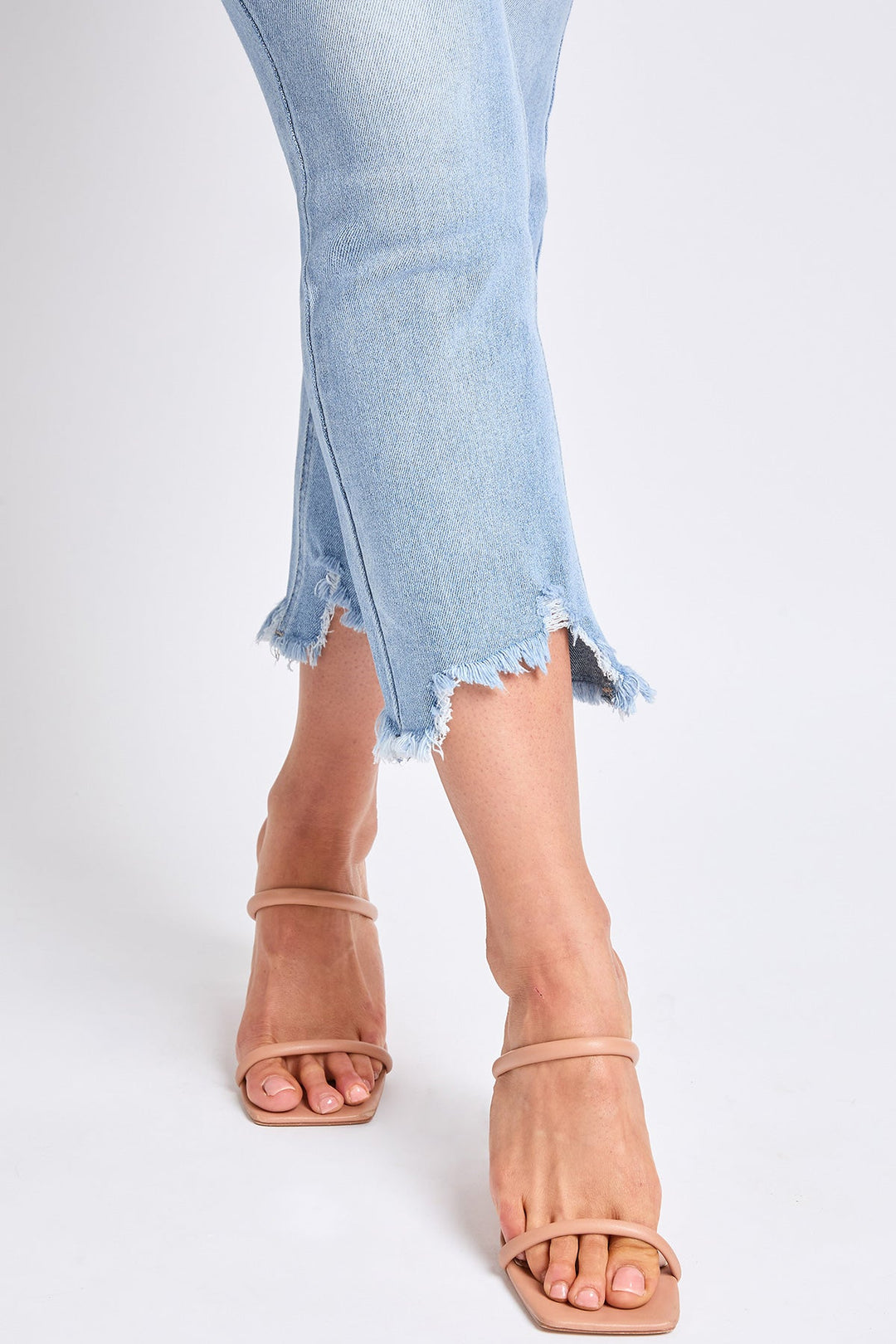 Women's Luxe High Rise Cropped Kick Flare