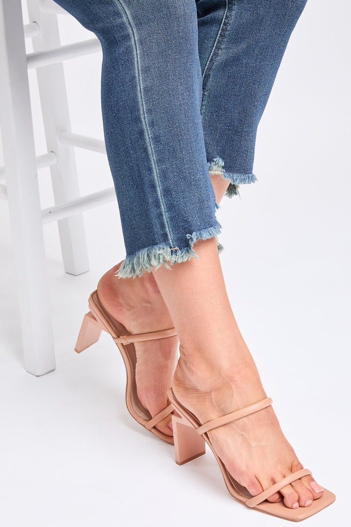 Women's Luxe High Rise Cropped Kick Flare