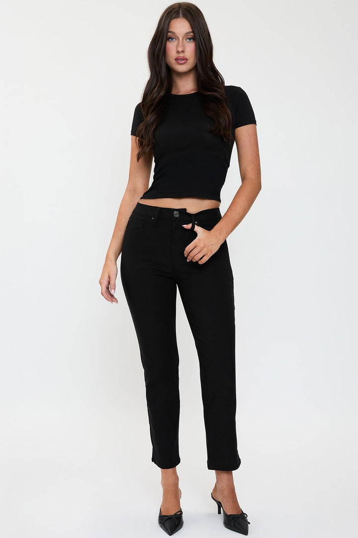 Women's Hyperstretch Cropped Straight Pants