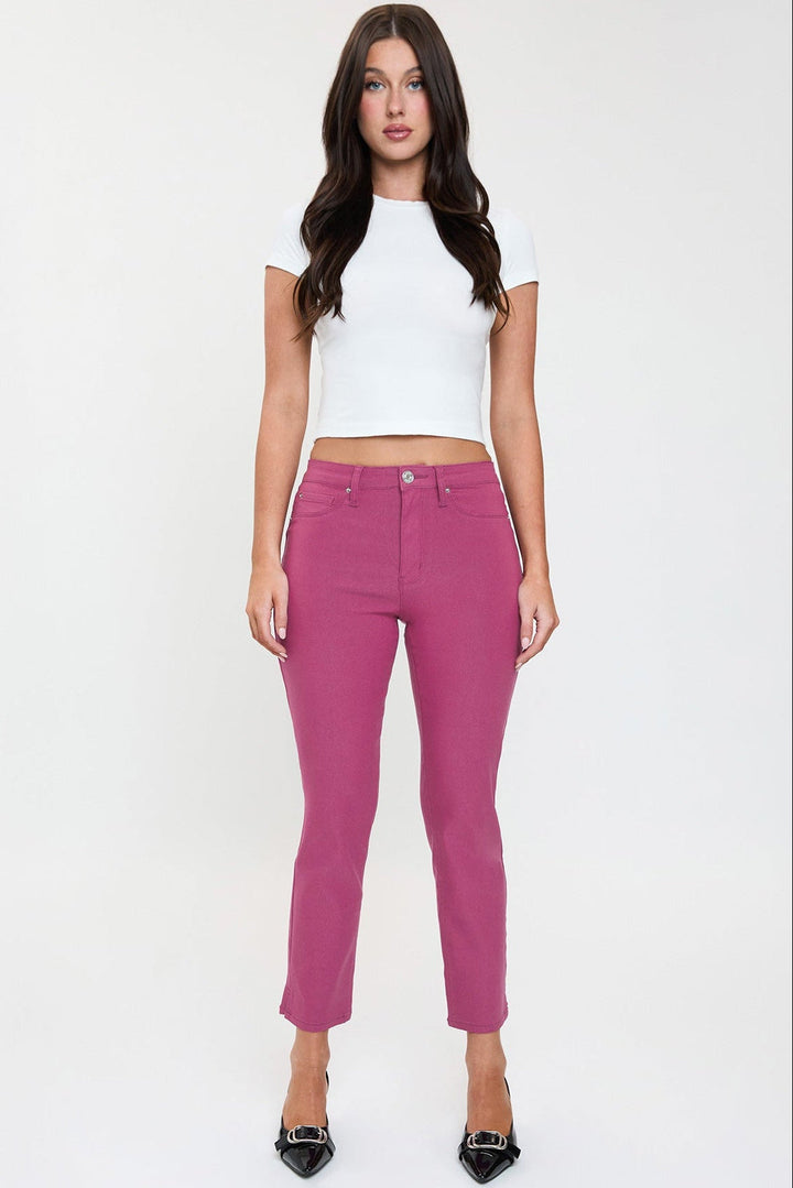 Women's Hyperstretch Cropped Straight Pants