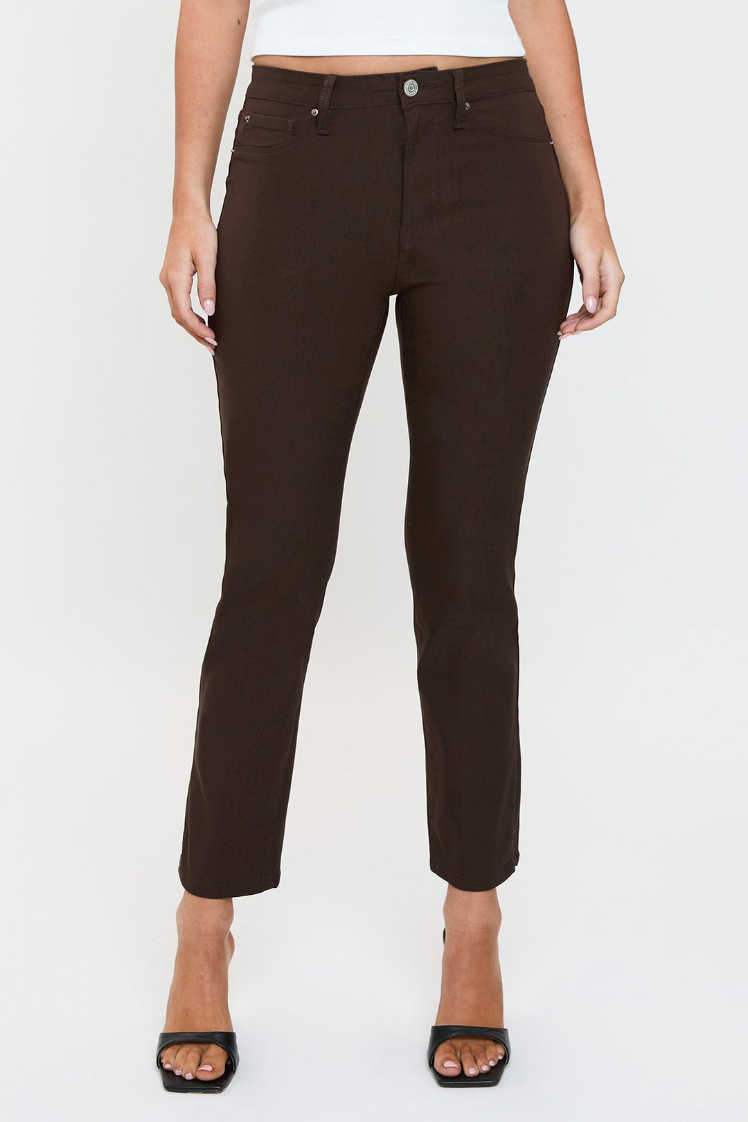 Women's Hyperstretch Cropped Straight Pants