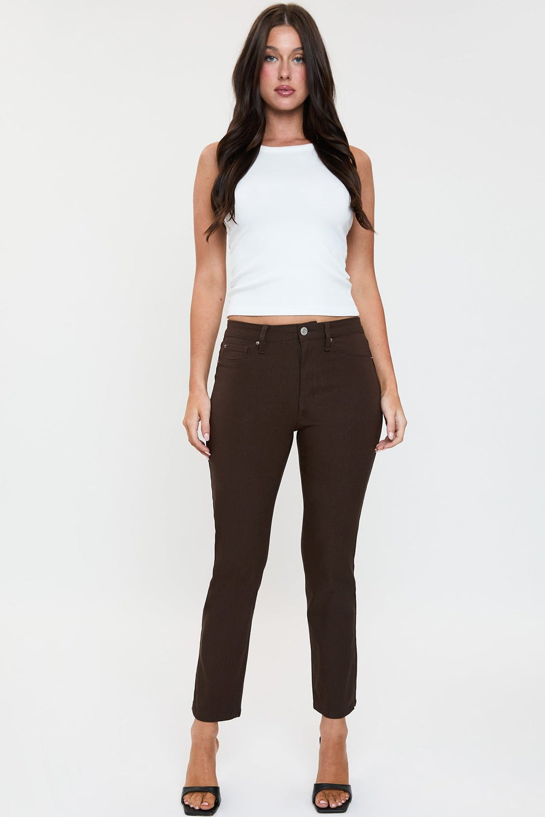 Women's Hyperstretch Cropped Straight Pants
