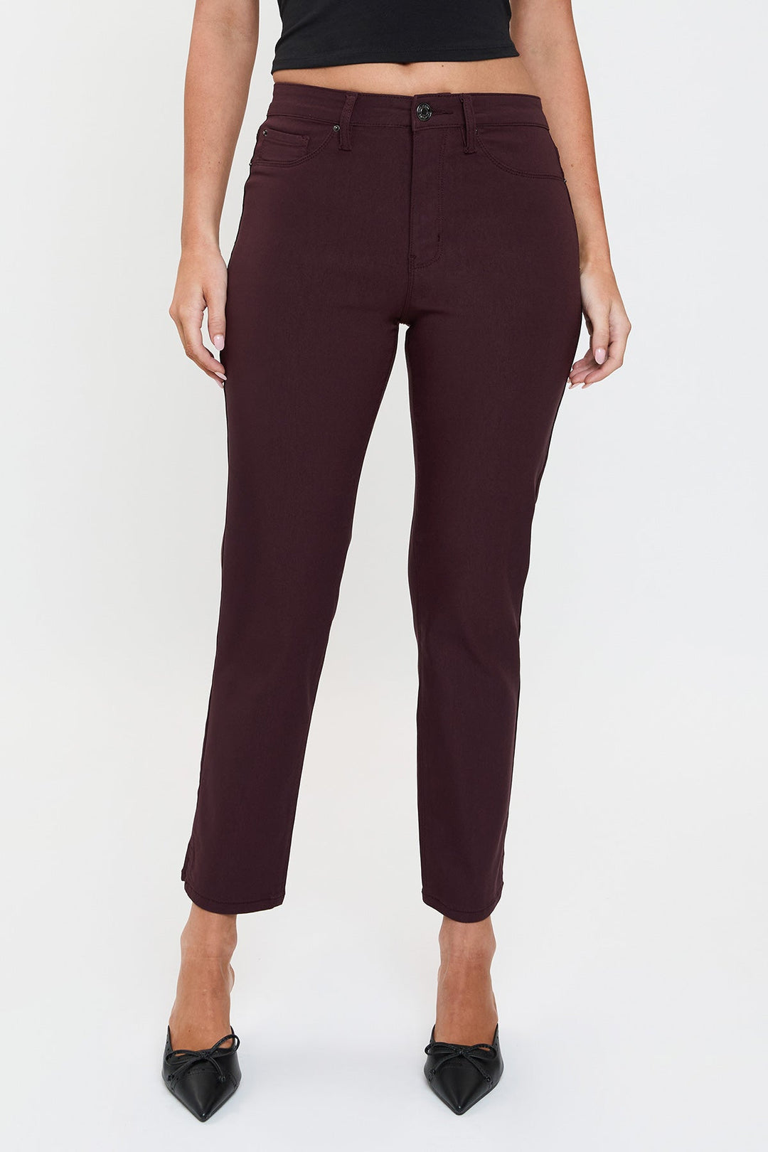 Women's Hyperstretch Cropped Straight Pants