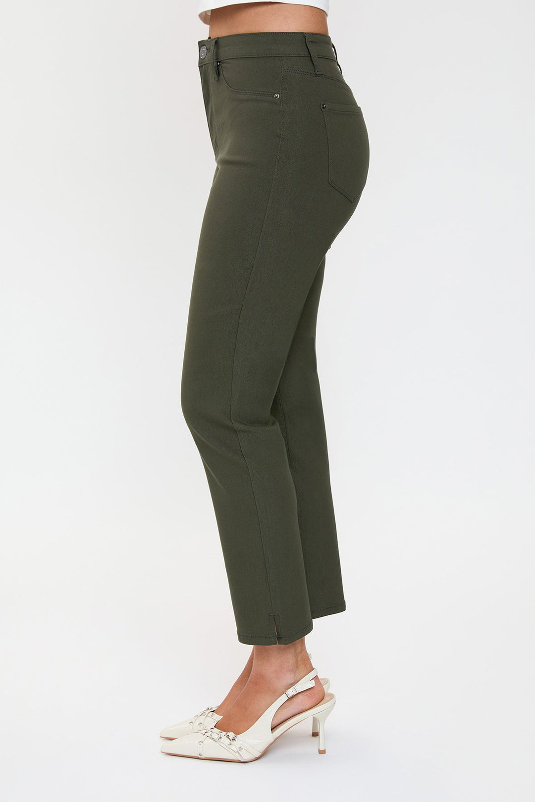 Women's Hyperstretch Cropped Straight Pants