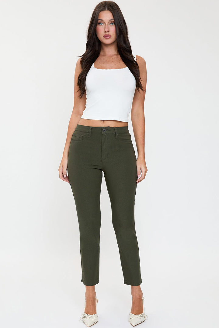 Women's Hyperstretch Cropped Straight Pants