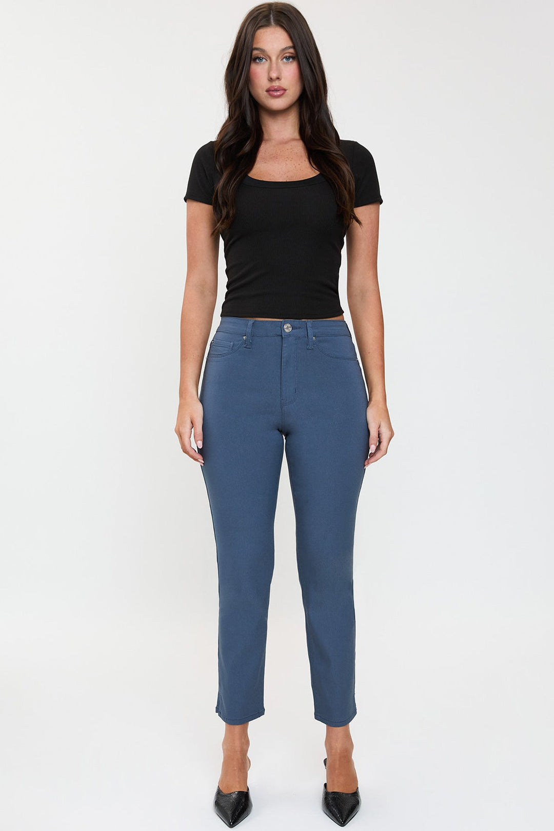 Women's Hyperstretch Cropped Straight Pants