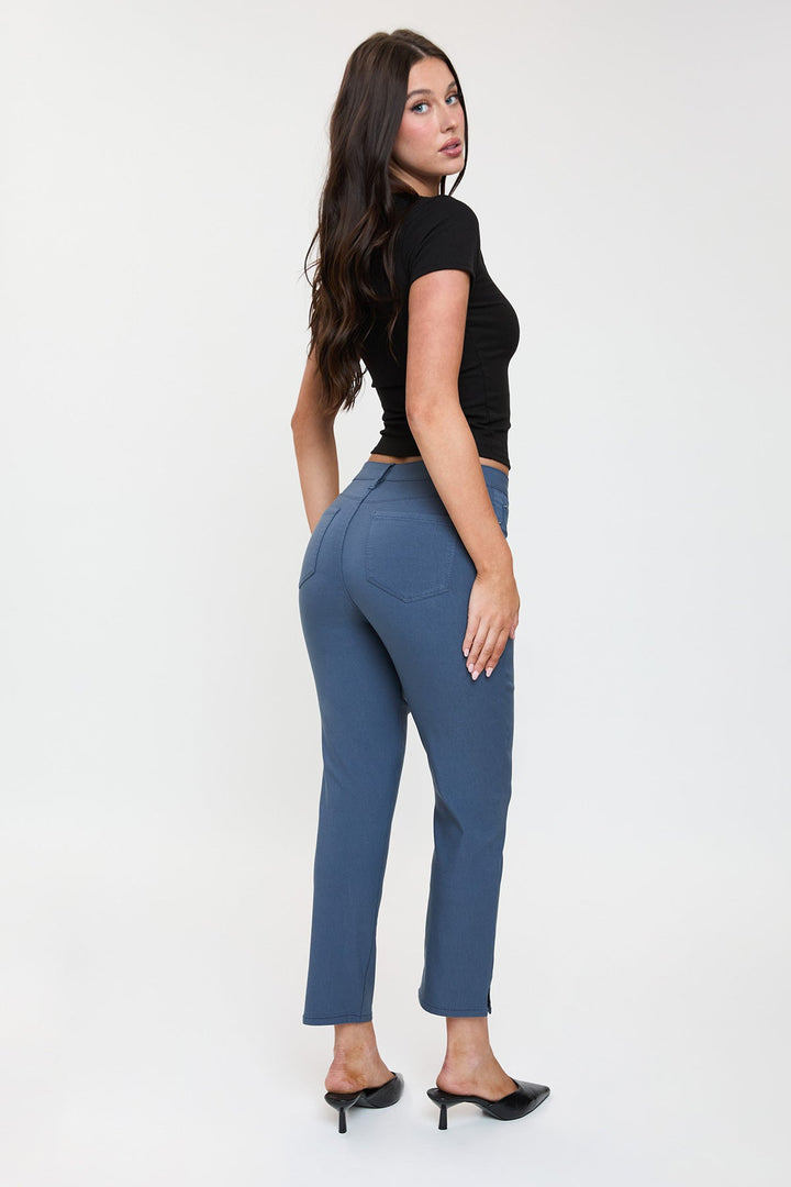 Women's Hyperstretch Cropped Straight Pants