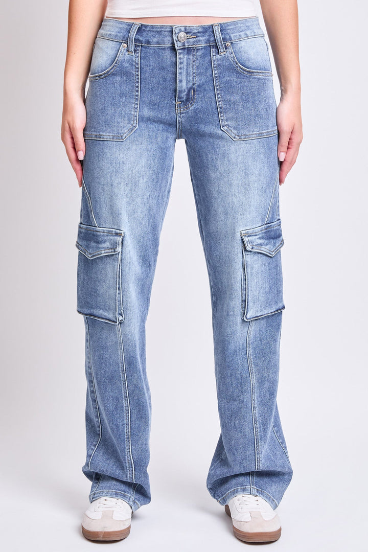 Women's High Rise Skater Cargo Jeans