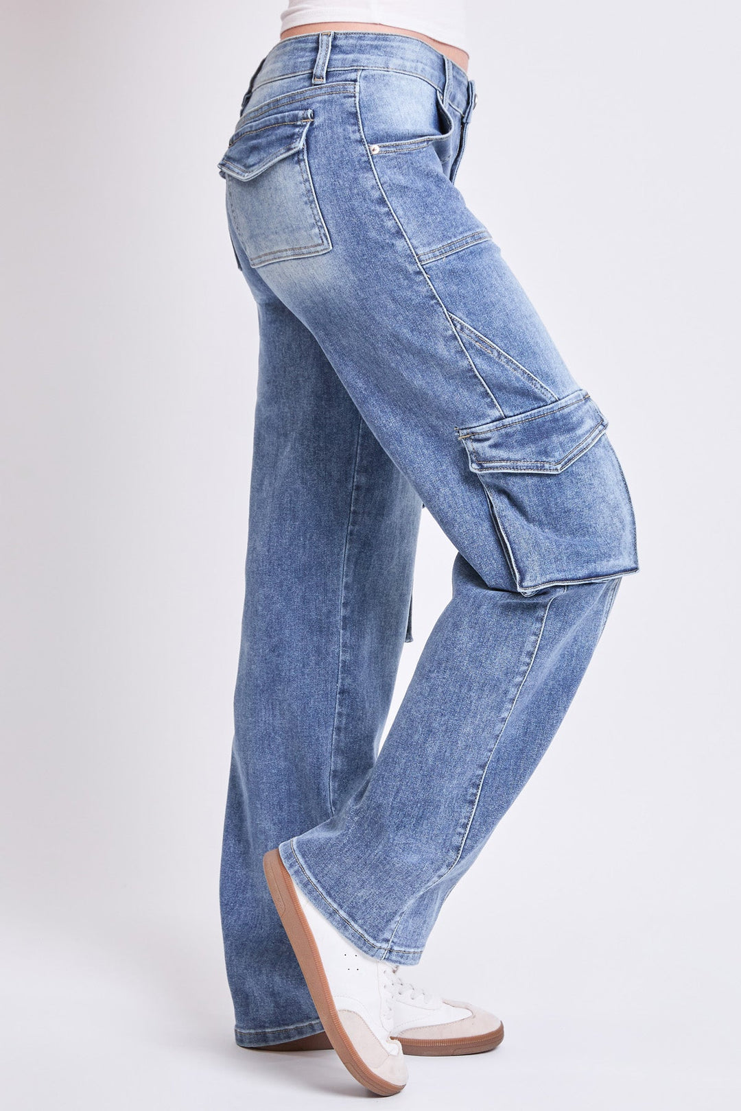Women's High Rise Skater Cargo Jeans