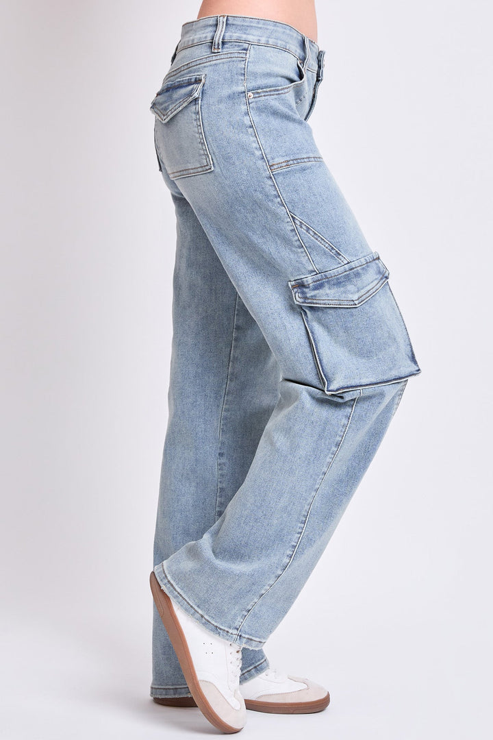 Women's High Rise Skater Cargo Jeans