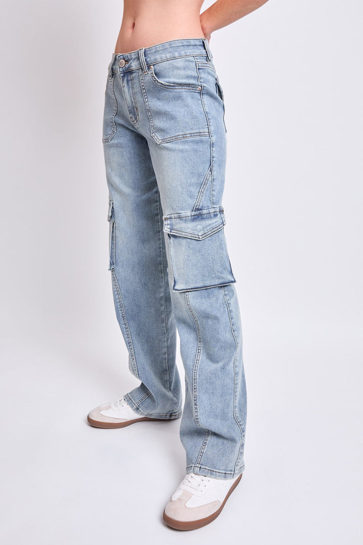 Women's High Rise Skater Cargo Jeans