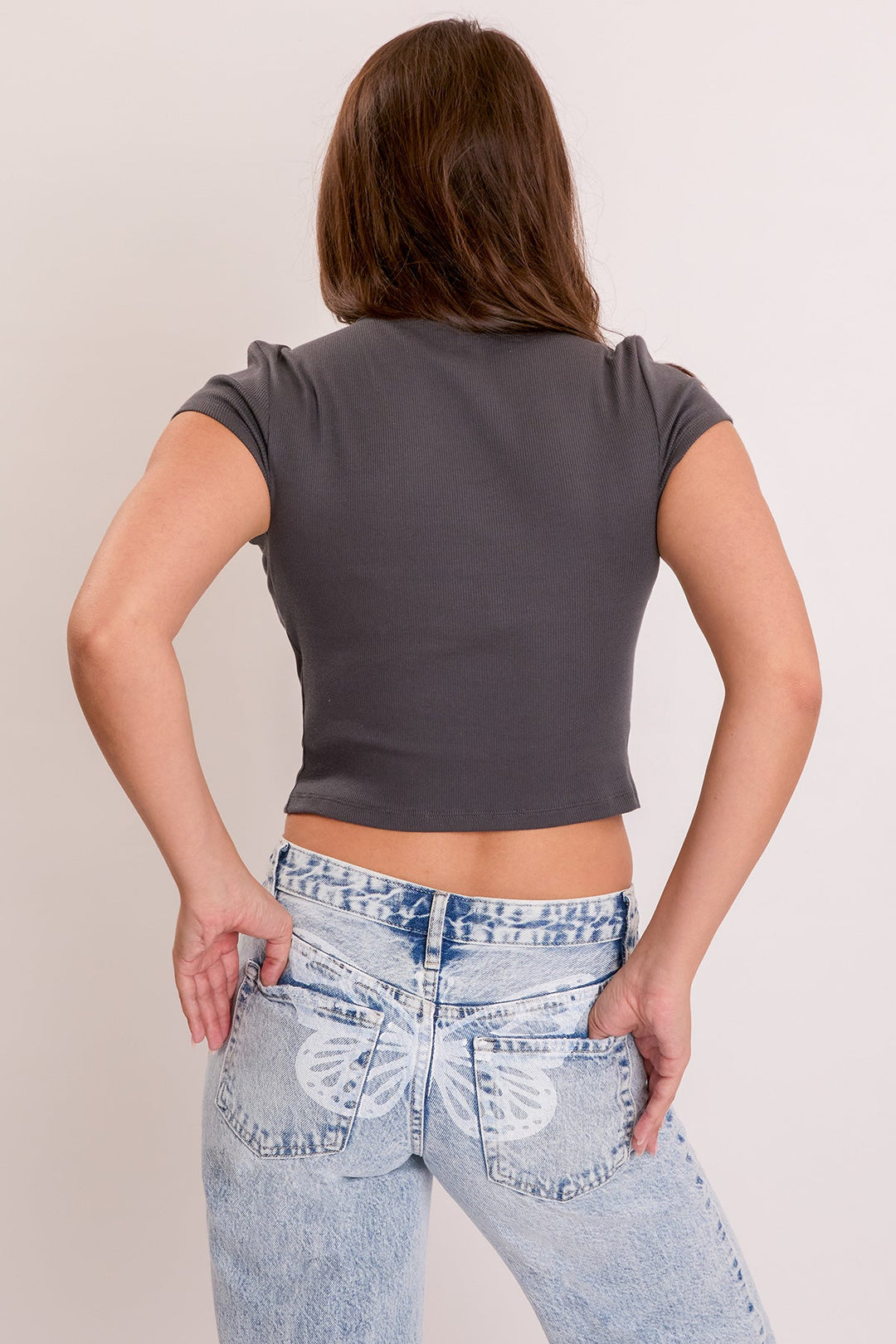 Women's Britney Wide Leg with Butterfly Print