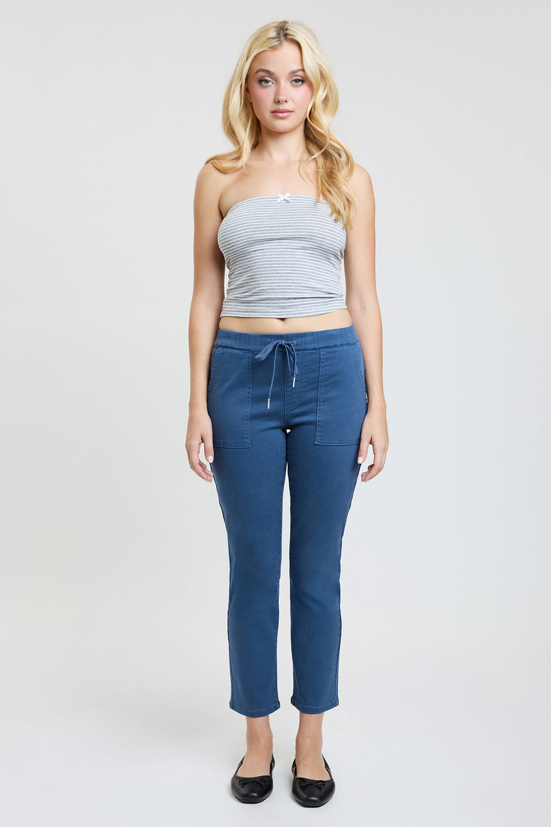 Women's High Rise Pull On Straight Jogger