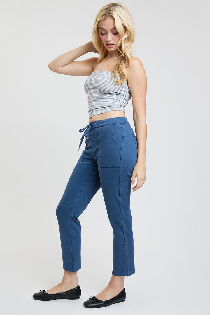 Women's High Rise Pull On Straight Jogger