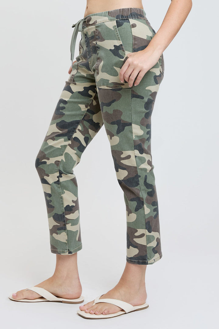 Women's High Rise Pull On Straight Jogger