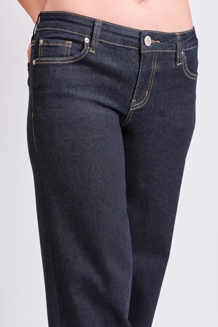 Women's Britney Low Rise Wide Leg Cuff Jeans