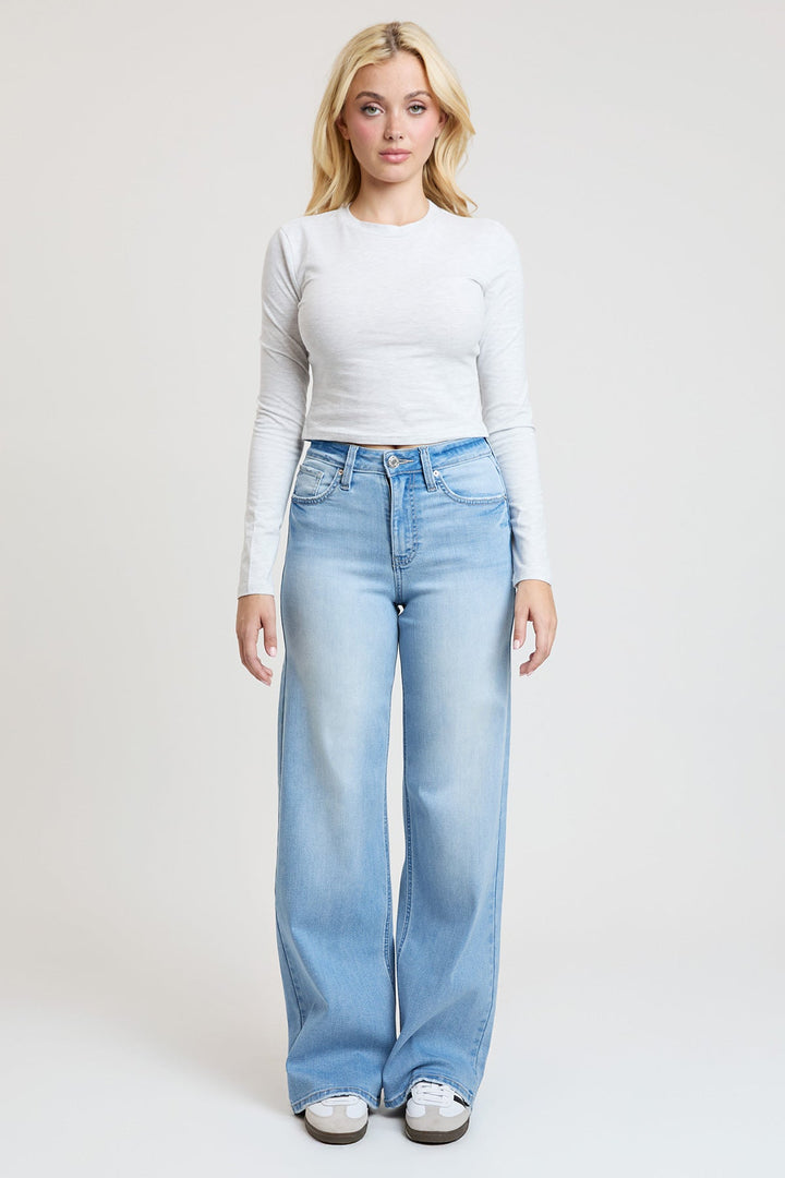 Women's Super Soft High Rise Wide Leg Jeans
