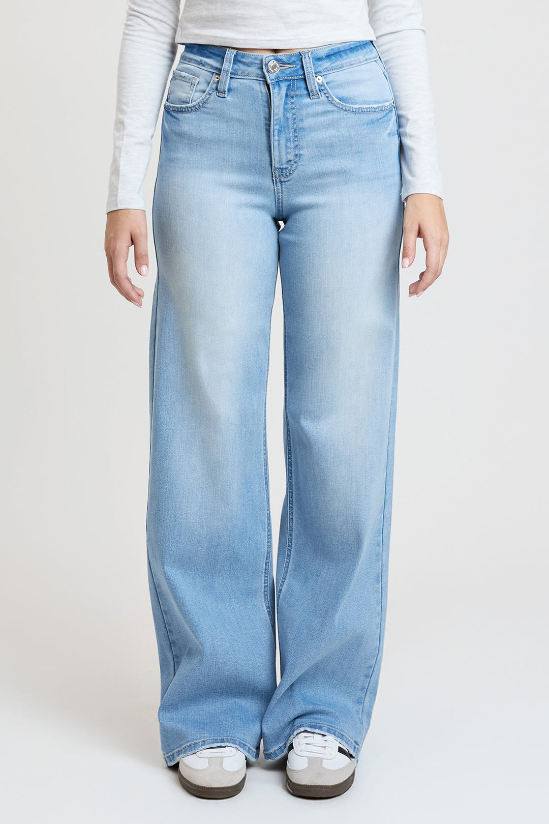 Women's Super Soft High Rise Wide Leg Jeans