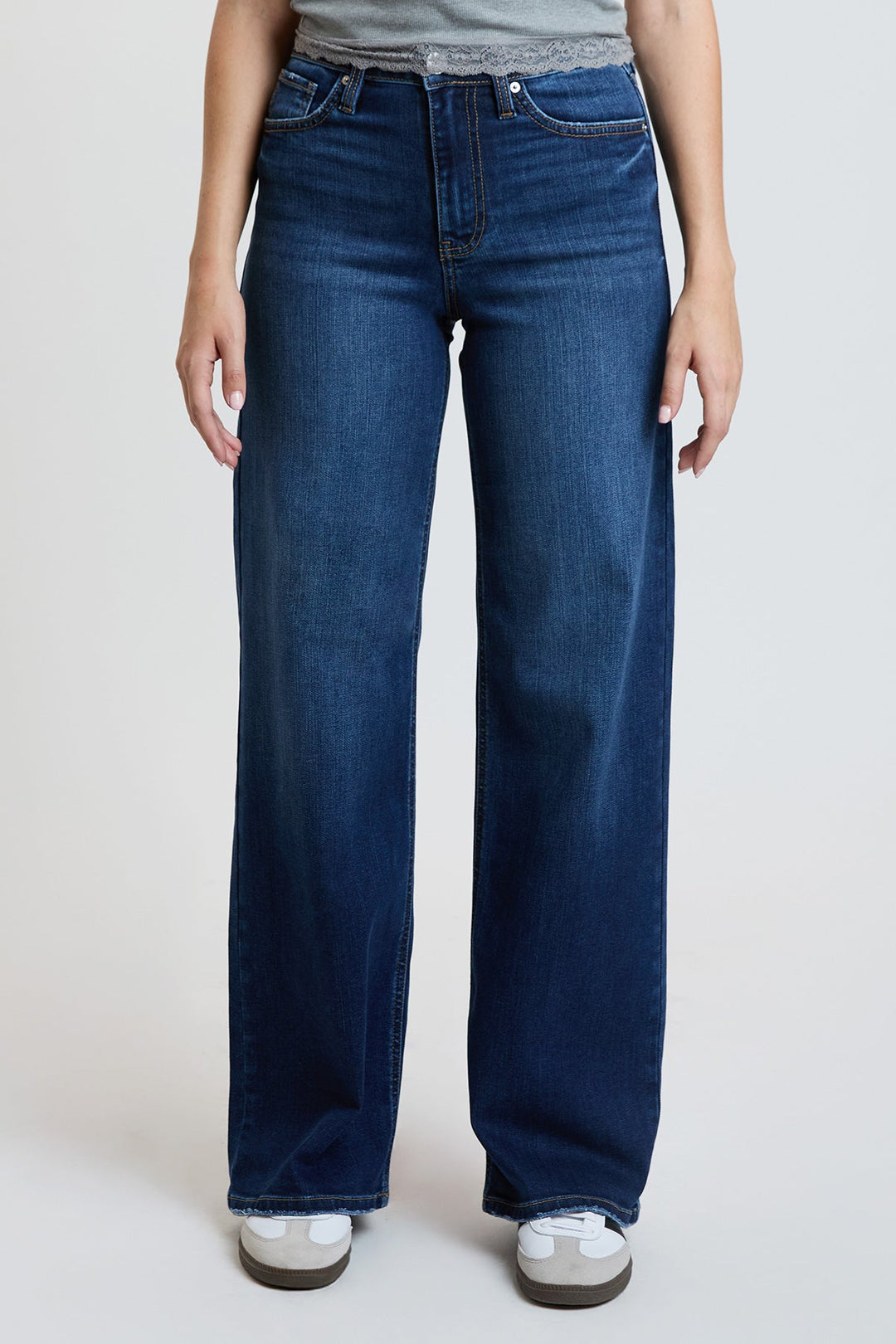Women's Super Soft High Rise Wide Leg Jeans