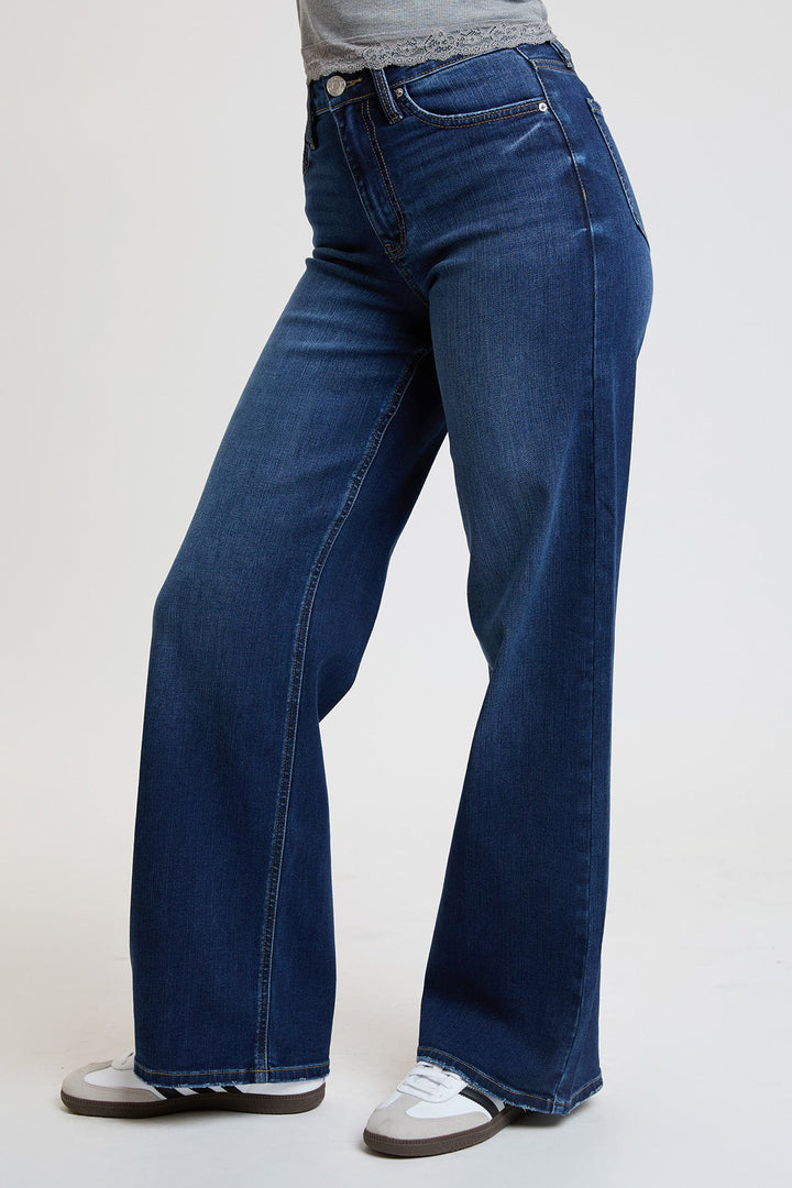 Women's Super Soft High Rise Wide Leg Jeans