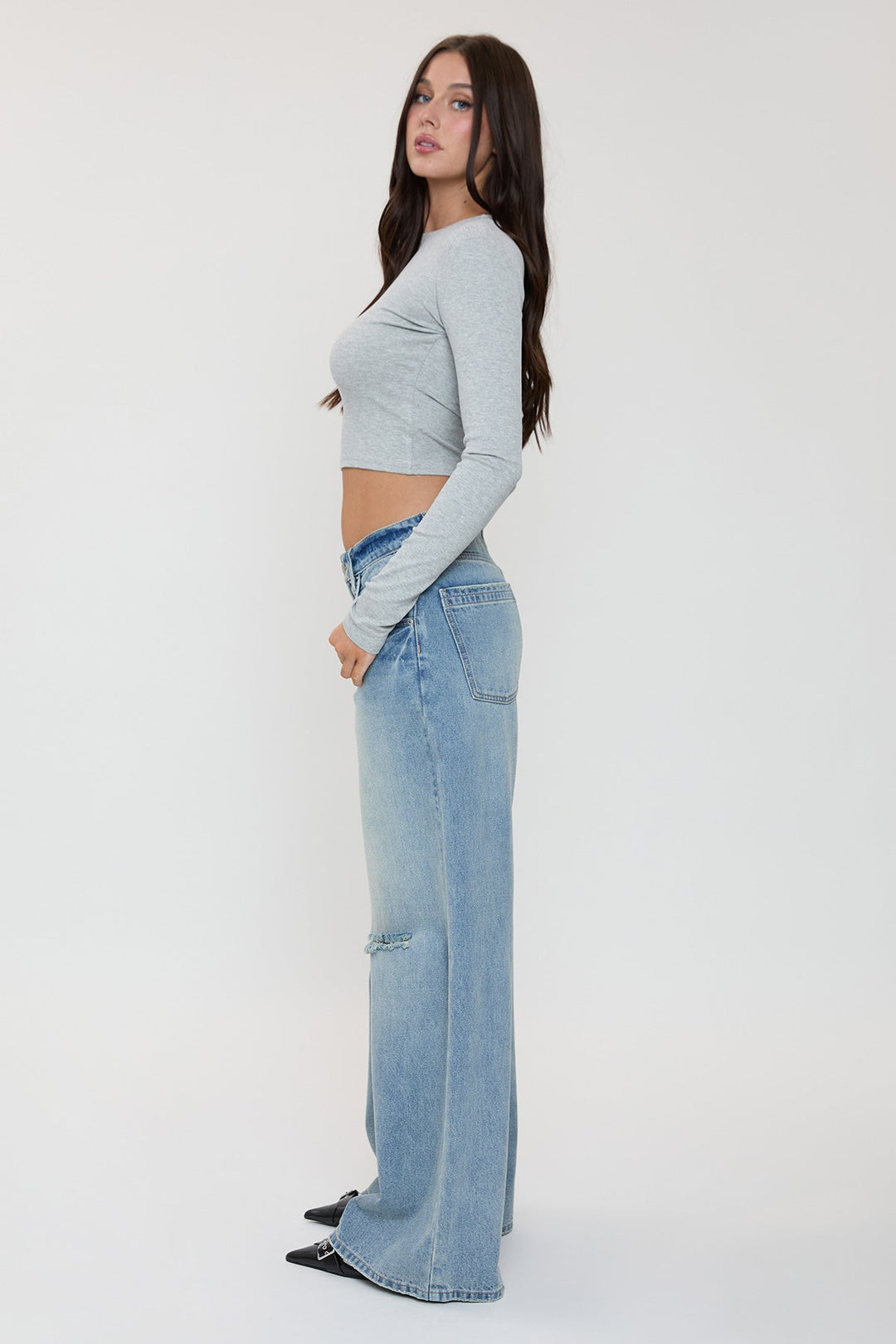 Women's Billie Baggy Wide Leg Jeans