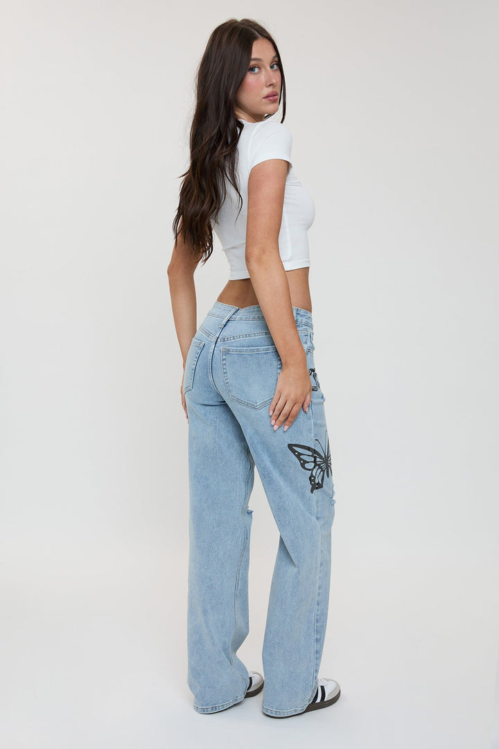 Women's Britney Wide Leg Jeans