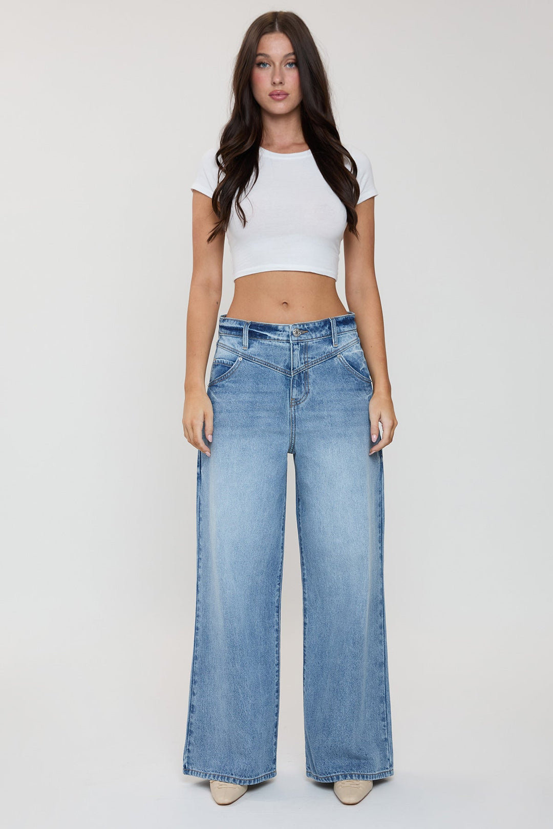Women's Relaxed Extra Baggy Wide Leg Jeans