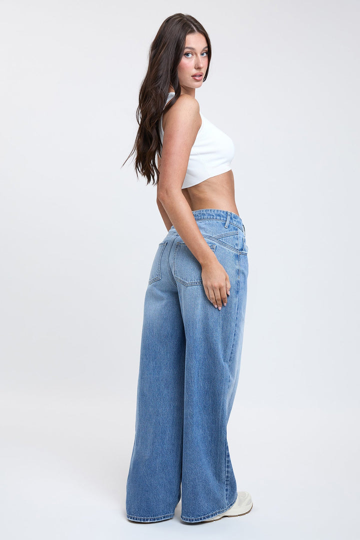 Women's Relaxed Extra Baggy Wide Leg Jeans