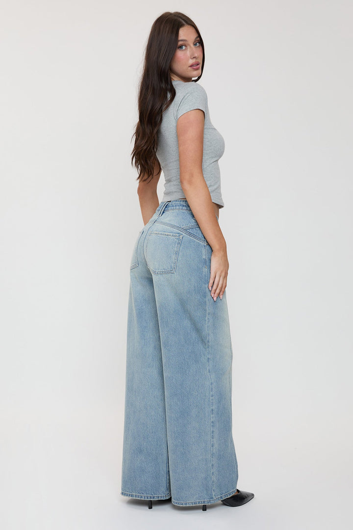 Women's Relaxed Extra Baggy Wide Leg Jeans
