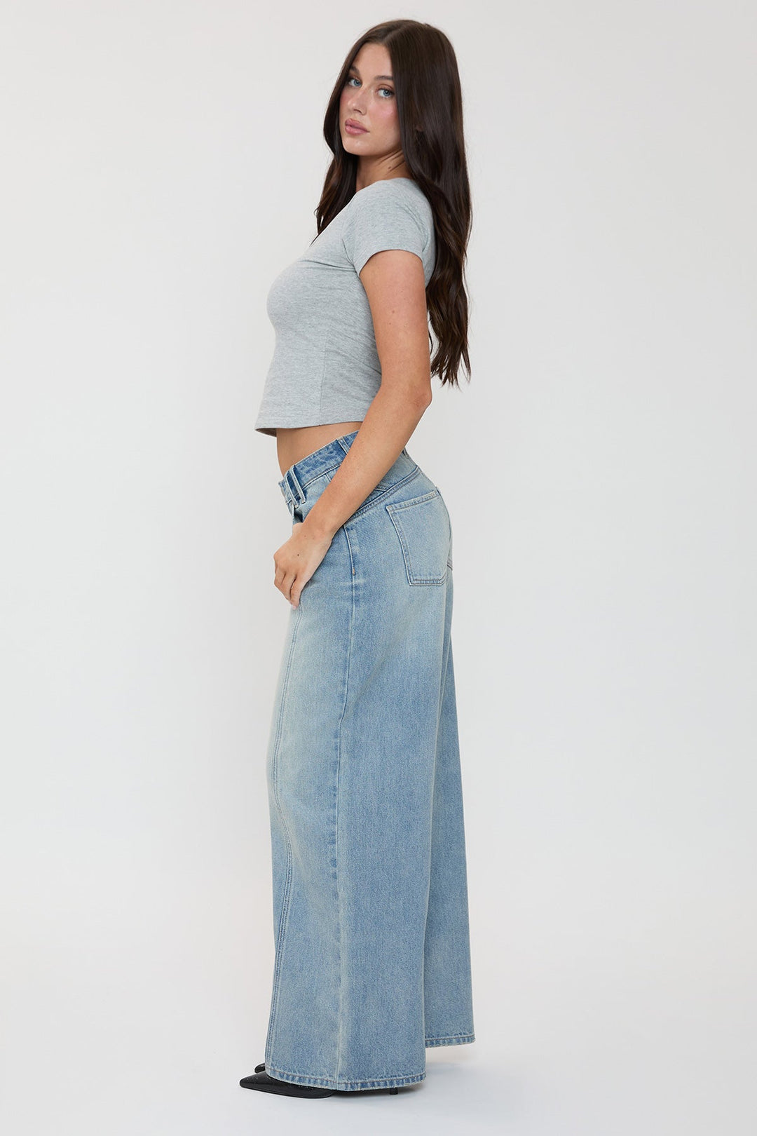 Women's Relaxed Extra Baggy Wide Leg Jeans