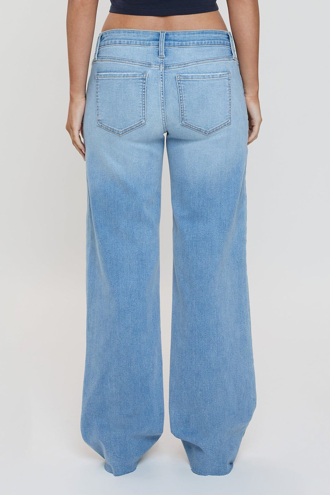 Women's Britney Low Rise Wide Leg Jeans