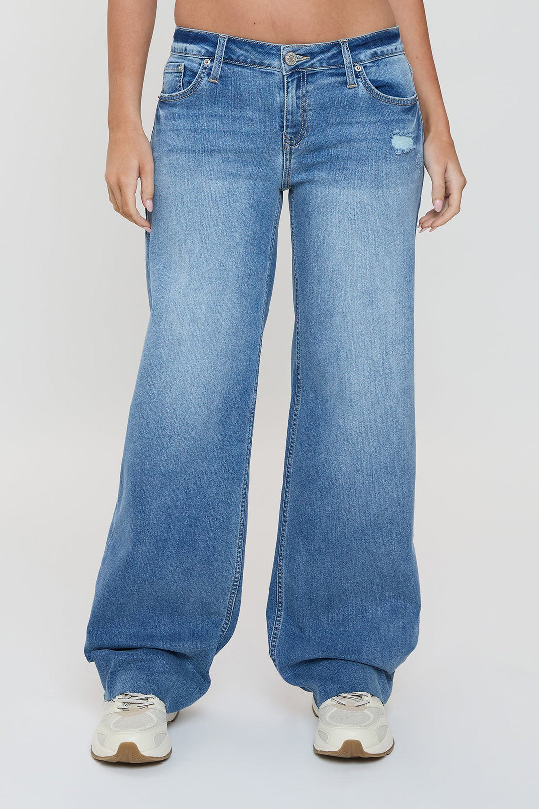 Women's Britney Low Rise Wide Leg Jeans