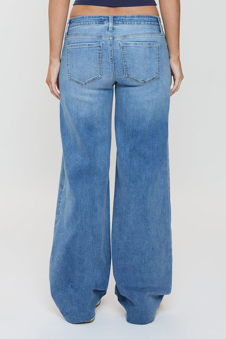 Women's Britney Low Rise Wide Leg Jeans