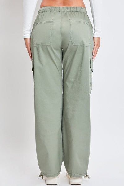 Women's Mid Rise Pull On Cargo Pants