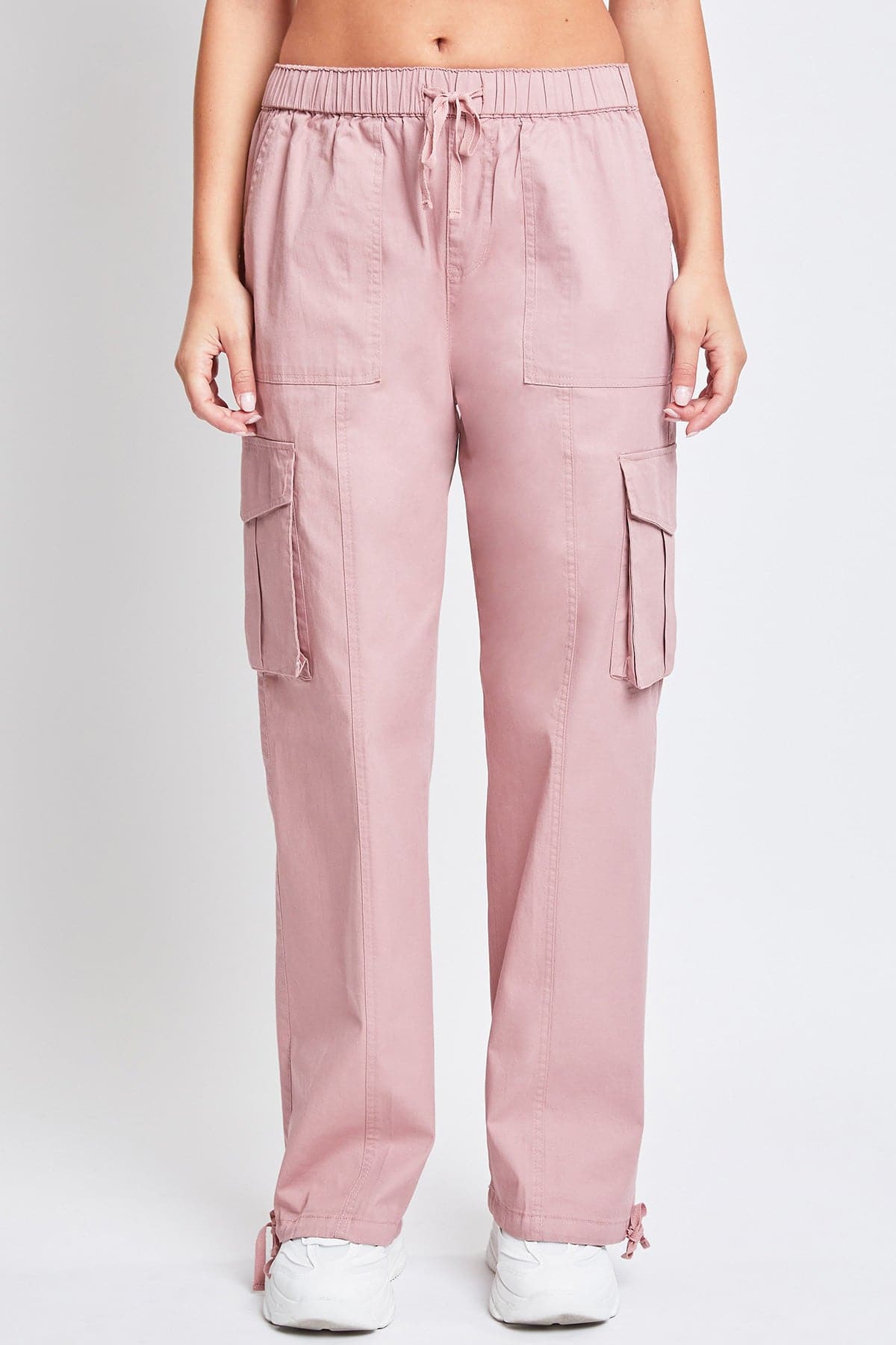 Women's Mid Rise Pull On Cargo Pants