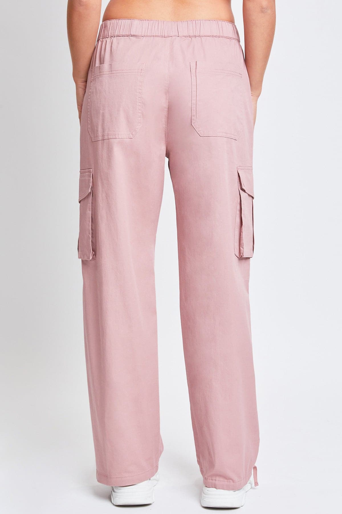 Women's Mid Rise Pull On Cargo Pants