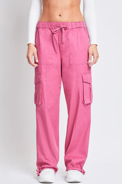 Women's Mid Rise Pull On Cargo Pants